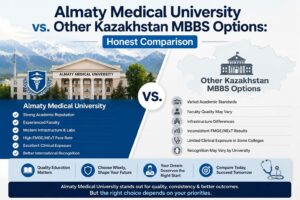 Almaty Medical University vs. Other Kazakhstan MBBS Options Honest Comparison