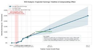 ROI Analysis Graph: Expected Earnings Timeline