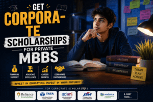 Corporate Scholarships for Private MBBS 
