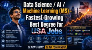 Data Science / AI / Machine Learning (MS) — Fastest-Growing Best Degree for USA Jobs