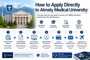 How to Apply Directly to Almaty Medical University Step-by-Step