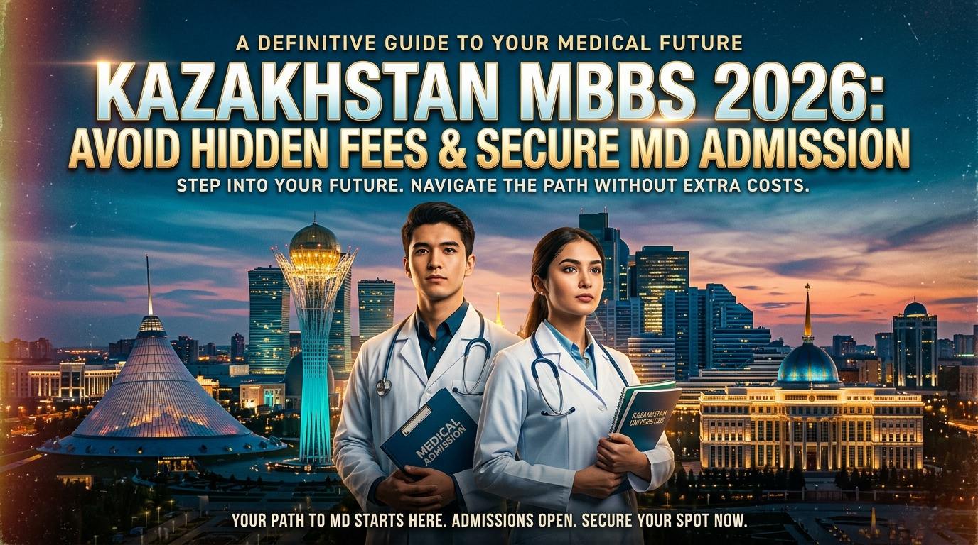 Kazakhstan MBBS 2026 Avoid Hidden Fees & Secure MD Admission