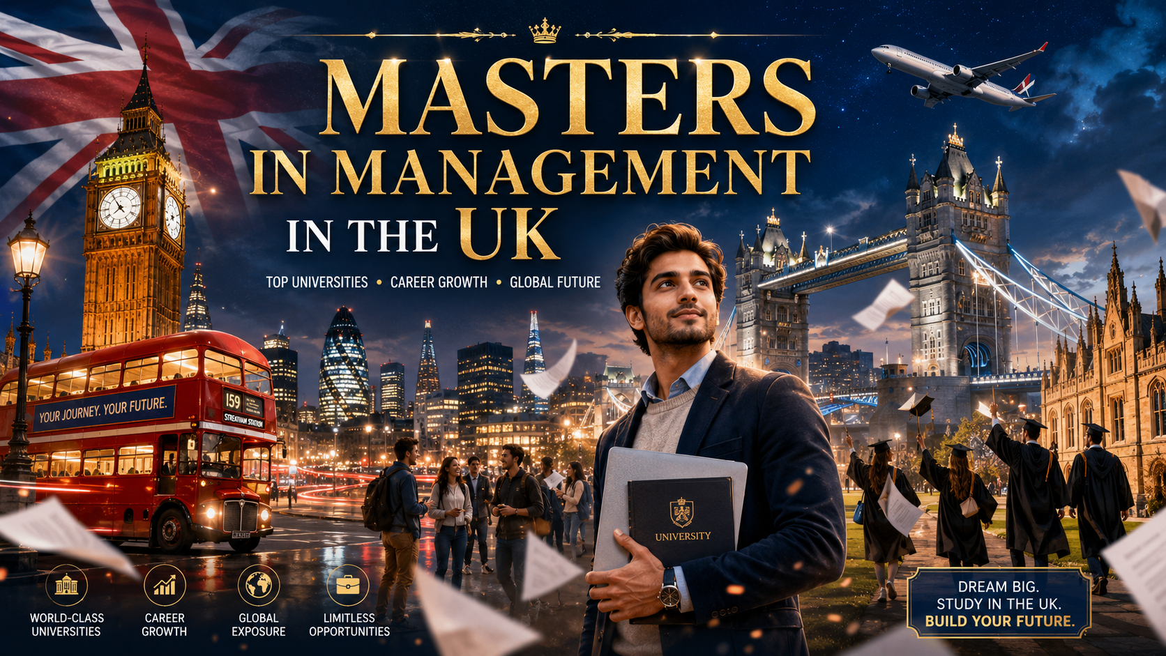 Masters in management: study in the UK