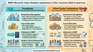MBBS Abroad for Indian Students Kazakhstan vs Other Countries (2026 Comparison)