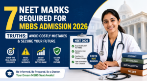 neet marks required for mbbs admission 2026