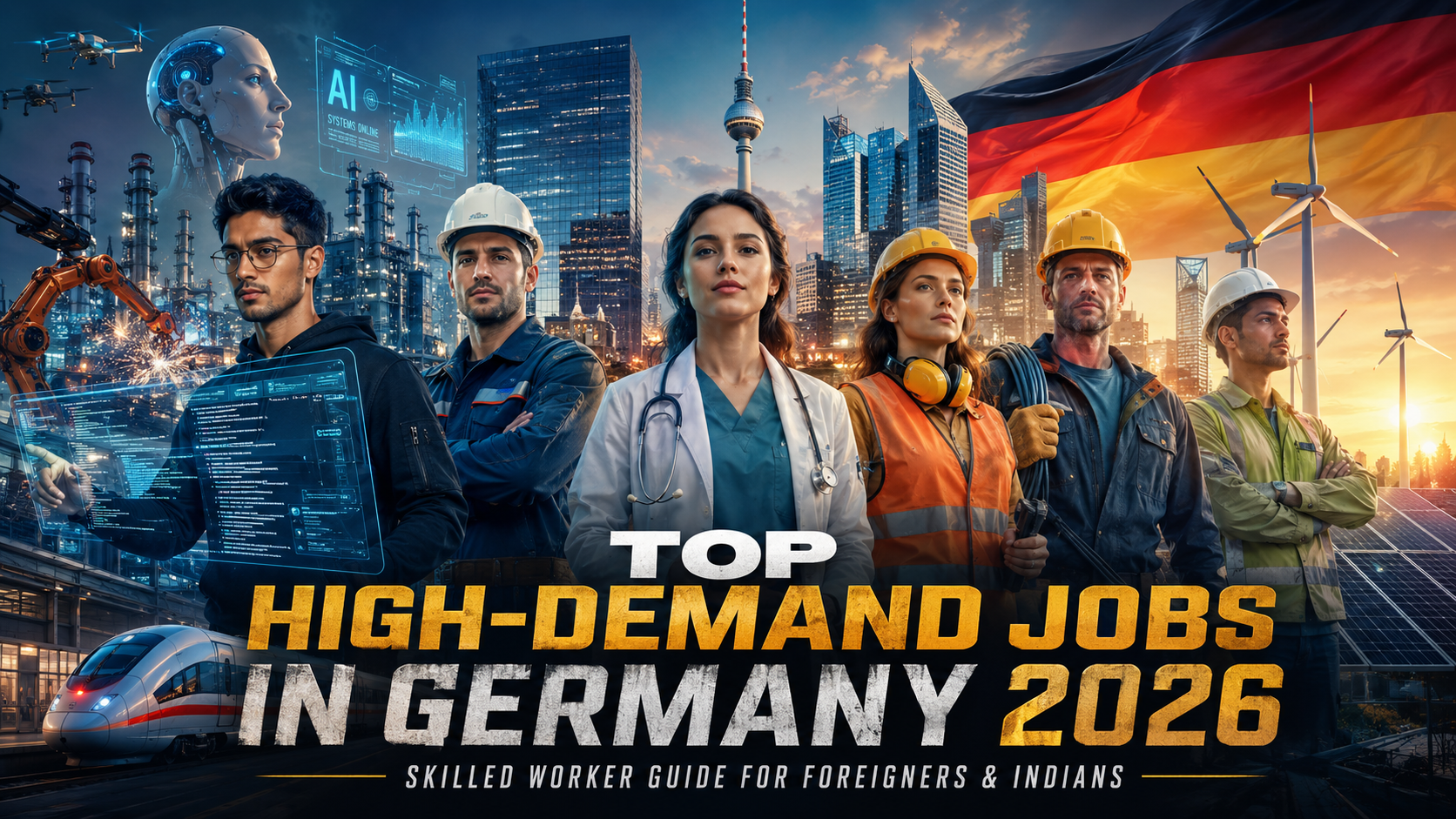 TOP HIGH-DEMAND JOBS IN GERMANY 2026