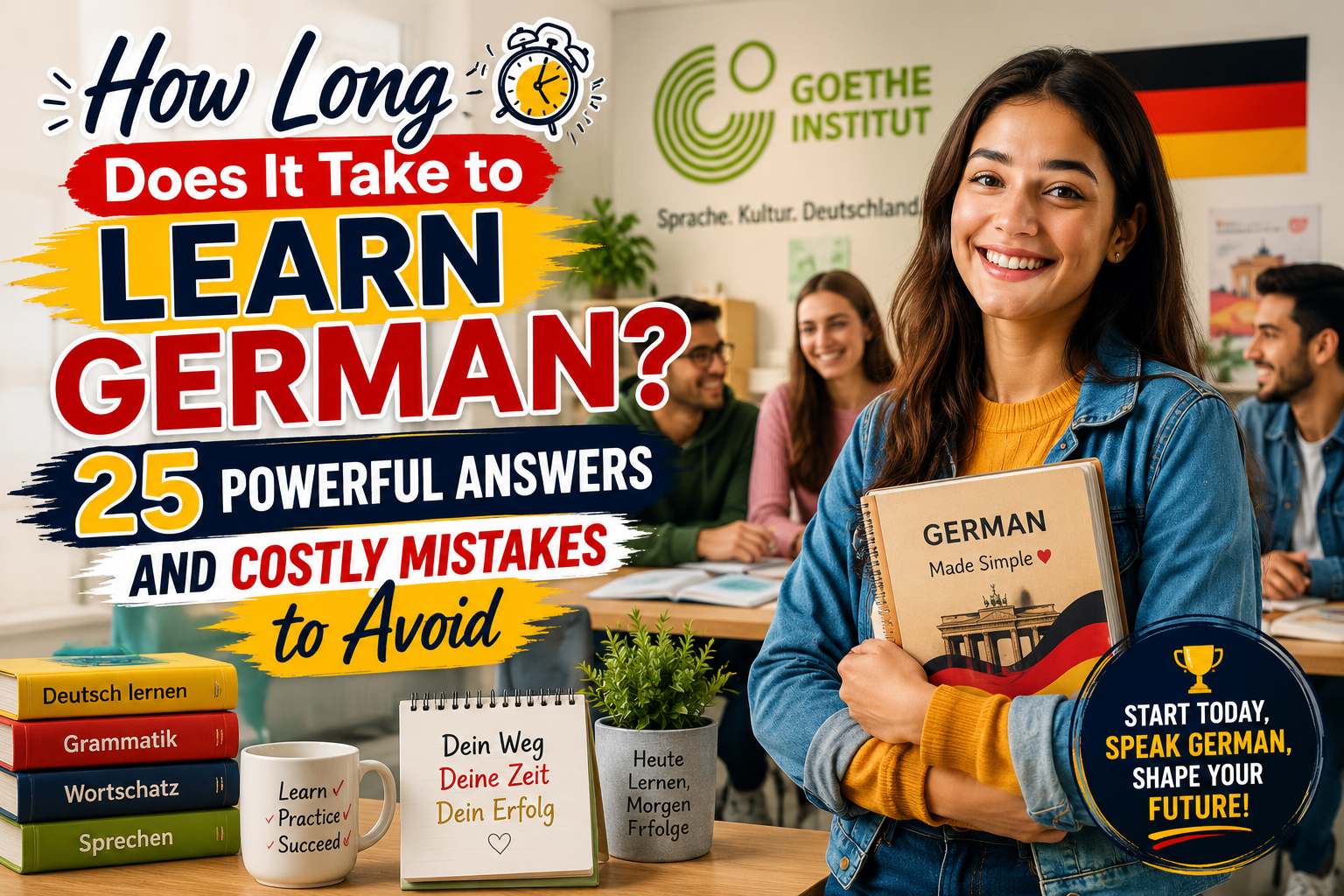 how long does it take to learn german