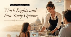 Part Time Work During Studies in malta