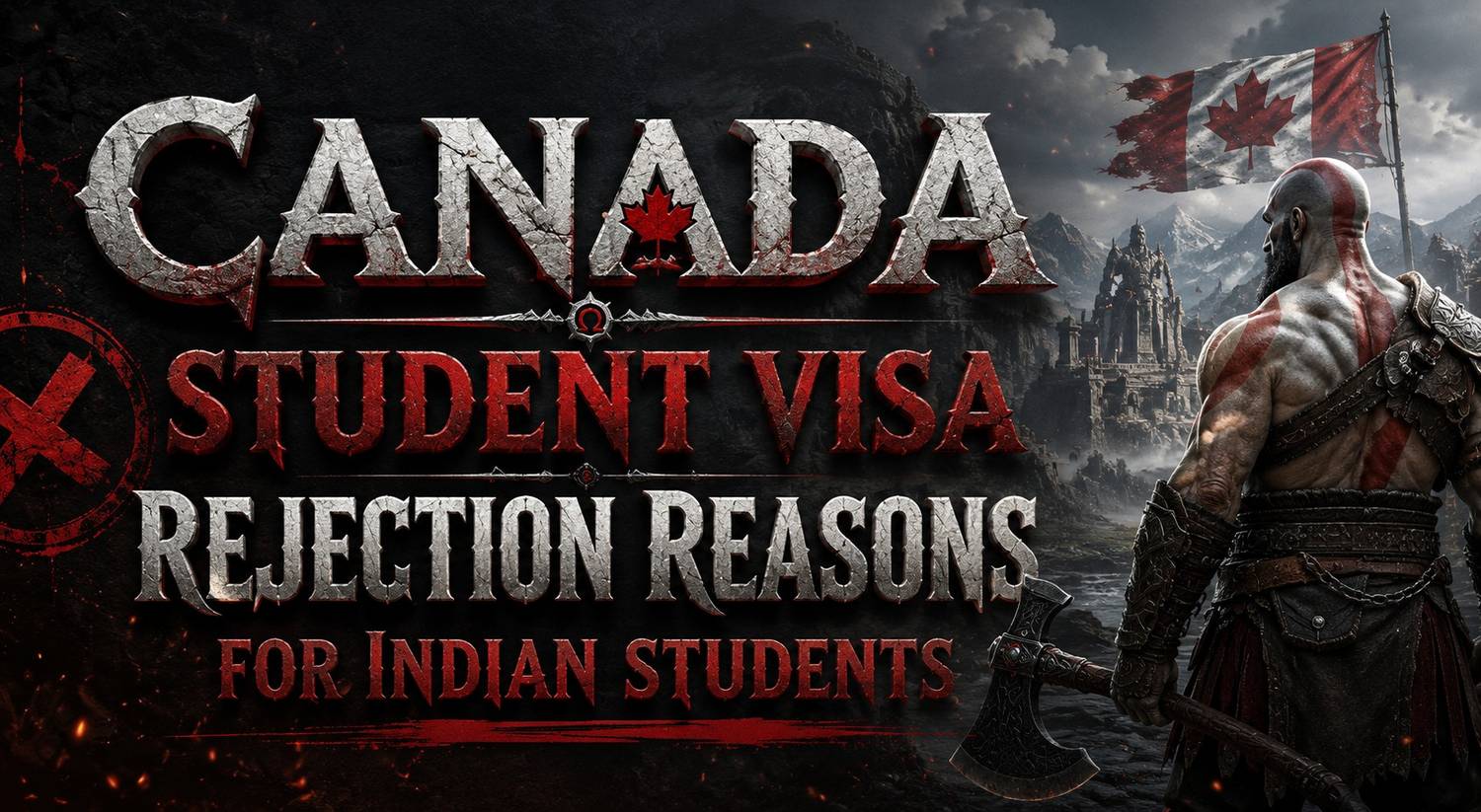Canada Student Visa Rejection Reasons for Indian Students