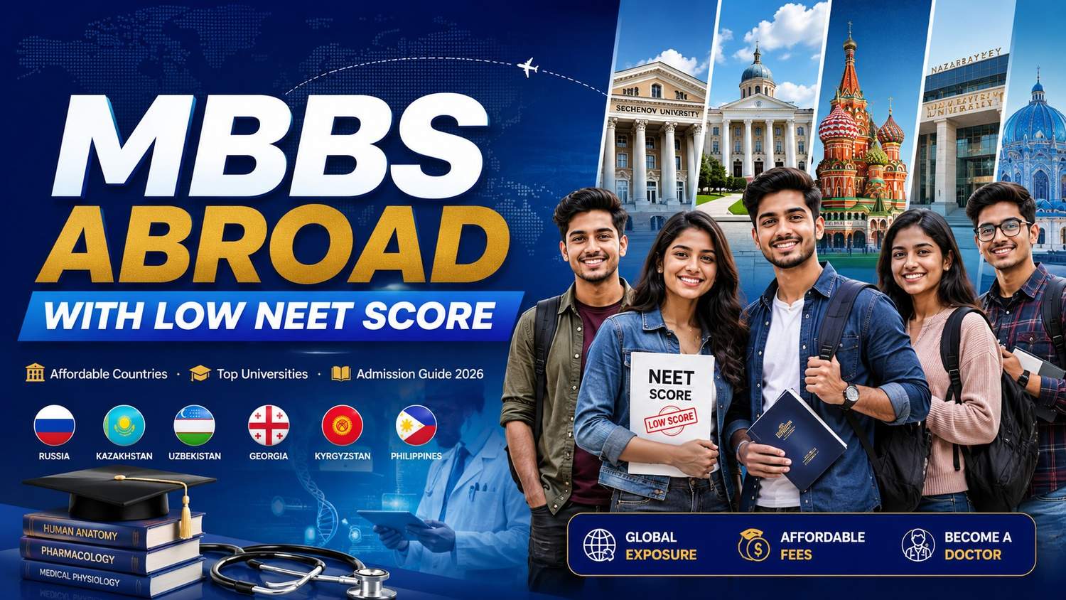 MBBS abroad with low NEET score