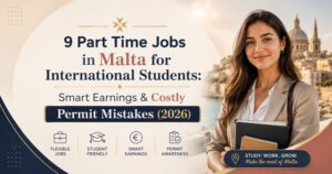 Part Time Jobs in Malta for International Students