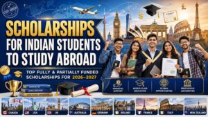 scholarships for Indian students to study abroad