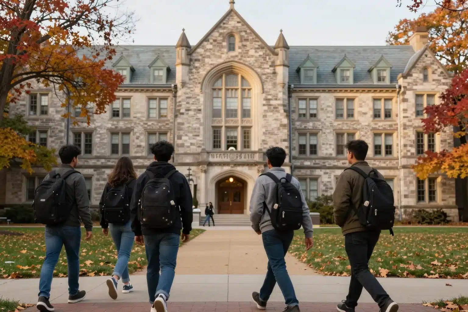 Canada scholarships for Indian students - campus life at a partner university