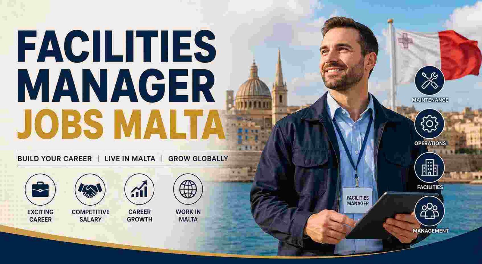 facilities manager jobs Malta