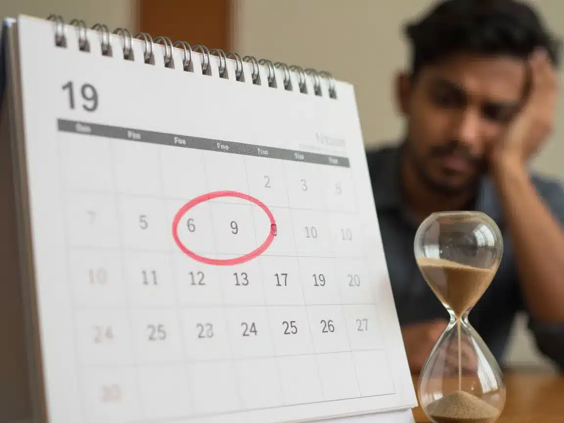 Calendar and hourglass symbolizing the DAAD scholarship deadline trap for Germany scholarships for Indian students