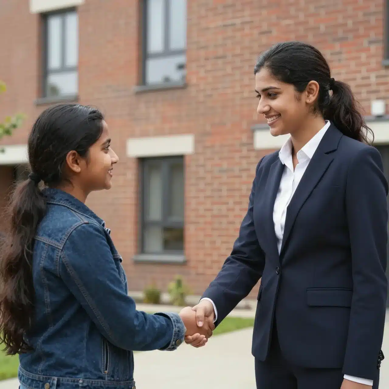 Student accommodation in UK for Indian students - meeting a letting agent about guarantor rules