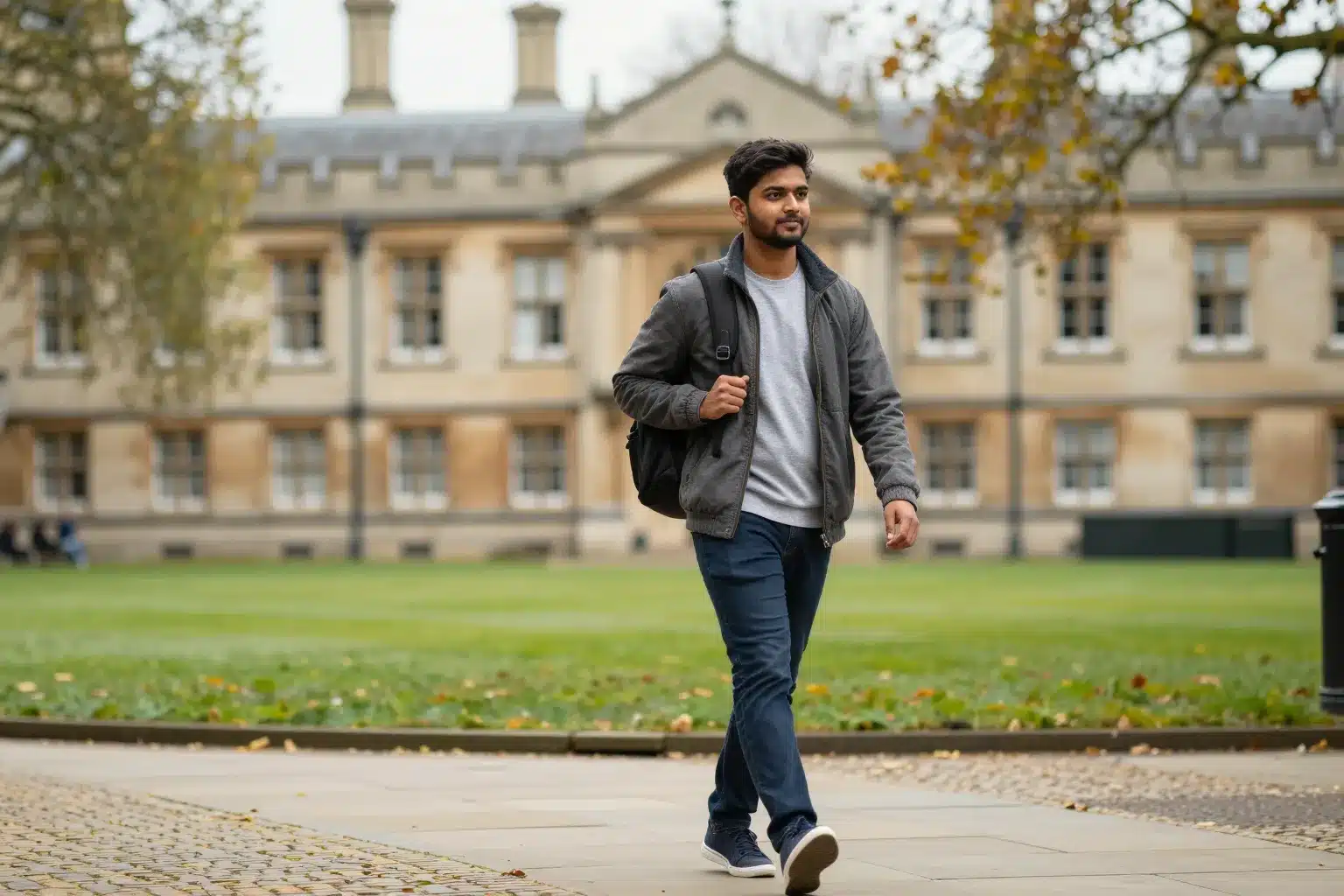 Indian research student on a UK university campus eligible to bring dependents under the student dependent visa